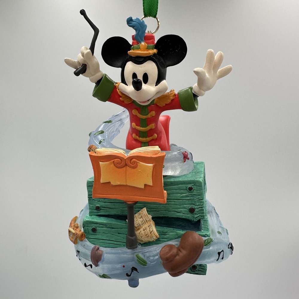 Disney 100 Mickey Mouse Concert Musical Ornament William Tell Overture Christmas